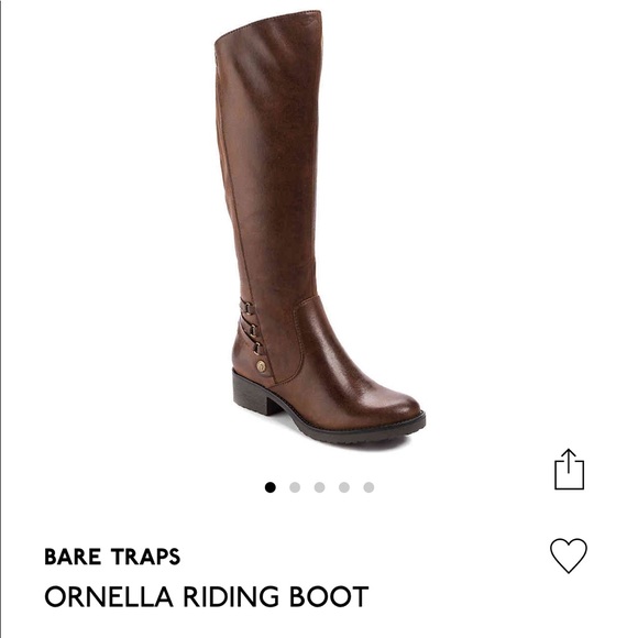 bare traps ornella riding boot